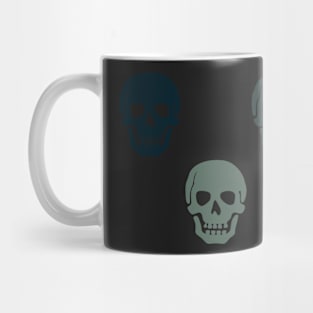 Dark Skull Pattern Mug